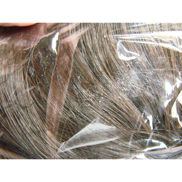 NEW Reecho Chocolate Brown 2pc Clip In Hair Extensions Long Straight Wavy Thick - Picture 4 of 13